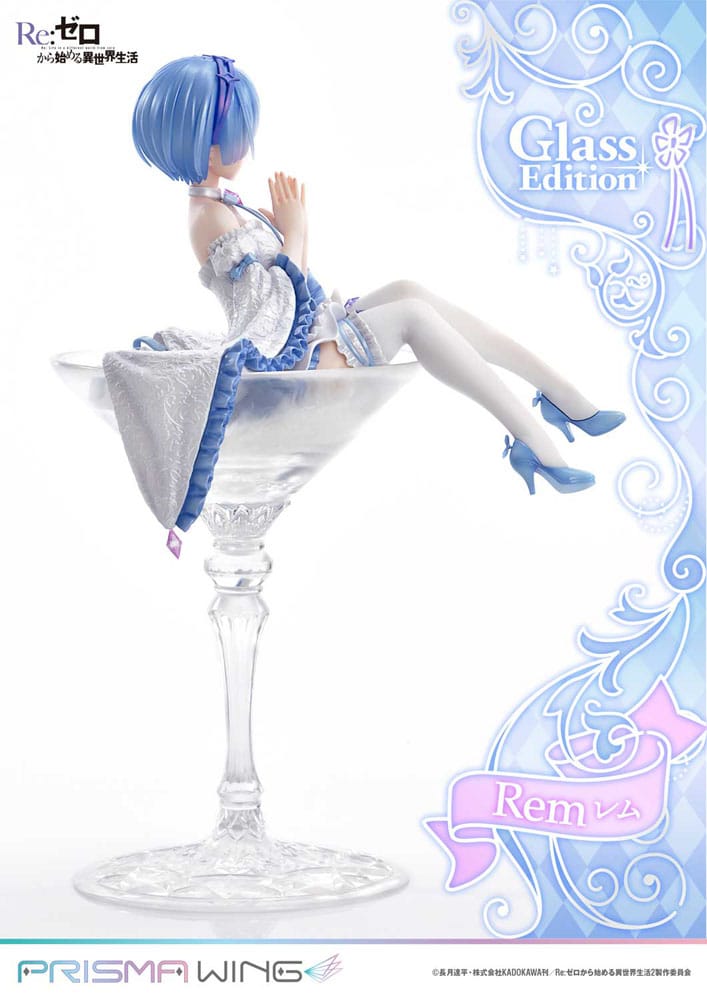 Re:Zero - Starting Life in Another World Prisma Wing PVC Statue 1/7 Rem Glass Edition 23 cm Image 15