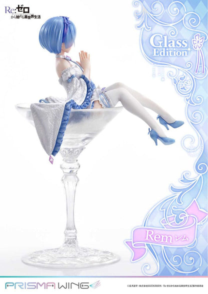 Re:Zero - Starting Life in Another World Prisma Wing PVC Statue 1/7 Rem Glass Edition 23 cm Image 15