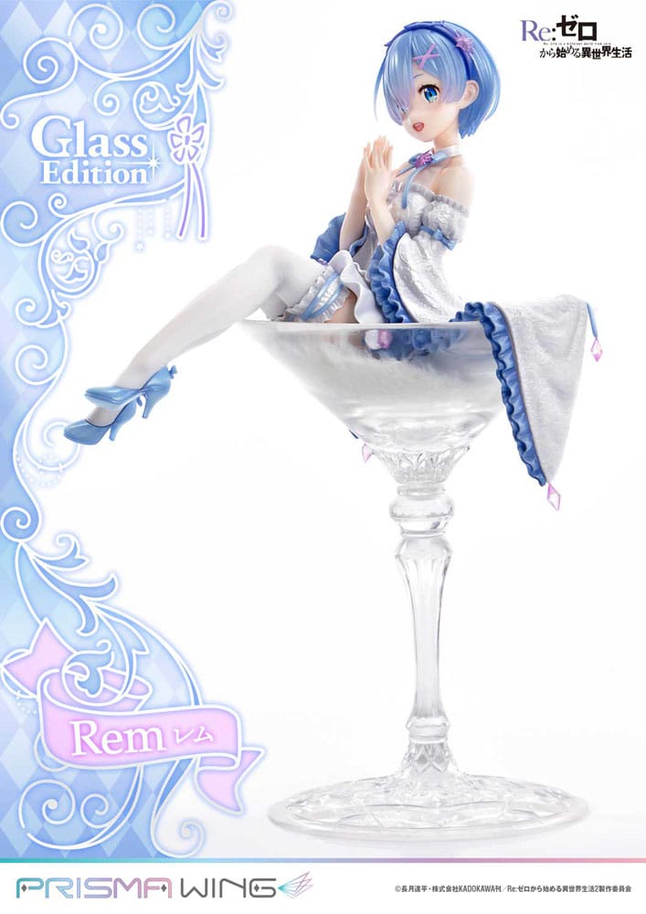 Re:Zero - Starting Life in Another World Prisma Wing PVC Statue 1/7 Rem Glass Edition 23 cm Image 17