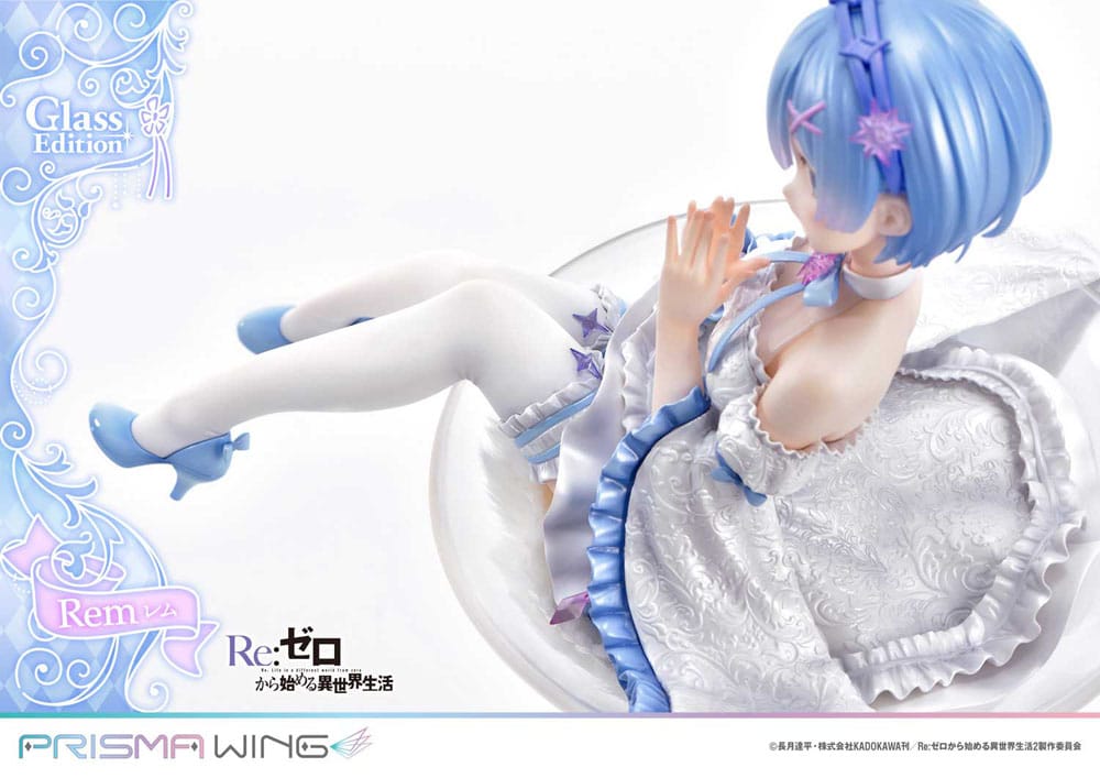 Re:Zero - Starting Life in Another World Prisma Wing PVC Statue 1/7 Rem Glass Edition 23 cm Image 18