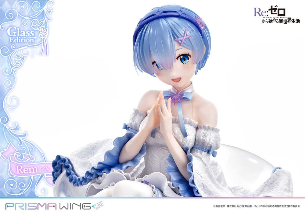 Re:Zero - Starting Life in Another World Prisma Wing PVC Statue 1/7 Rem Glass Edition 23 cm Image 19