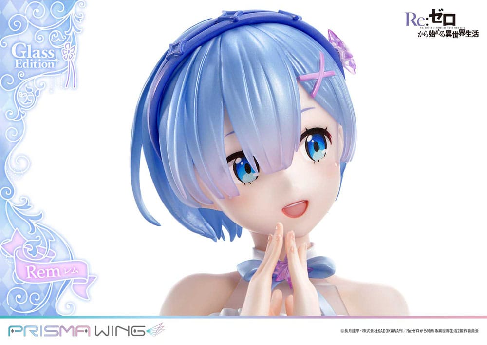 Re:Zero - Starting Life in Another World Prisma Wing PVC Statue 1/7 Rem Glass Edition 23 cm Image 20