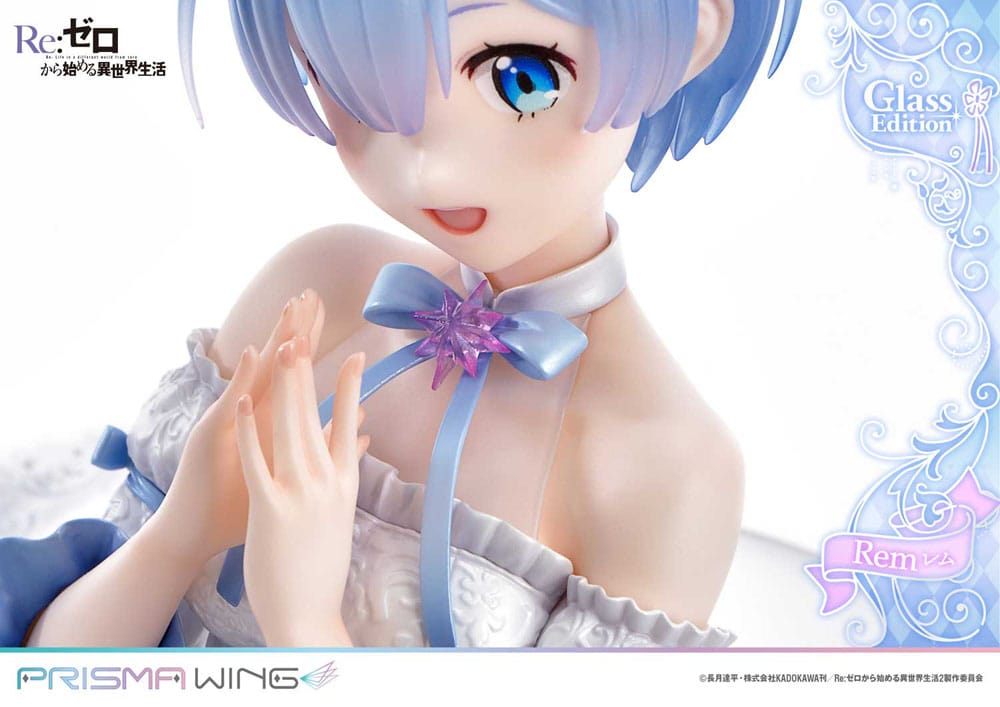 Re:Zero - Starting Life in Another World Prisma Wing PVC Statue 1/7 Rem Glass Edition 23 cm Image 24