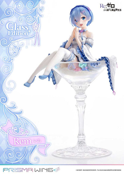 Re:Zero - Starting Life in Another World Prisma Wing PVC Statue 1/7 Rem Glass Edition 23 cm Image 26