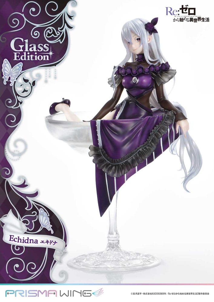 Re:ZERO Starting Life in Another World Prisma Wing PVC Statue 1/7 Echidna Glass Edition 24 cm Image 5