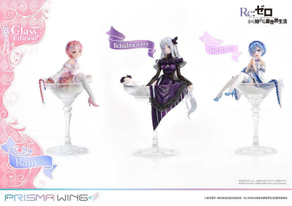 Re:ZERO Starting Life in Another World Prisma Wing PVC Statue 1/7 Ram Glass Edition 24 cm Image 9