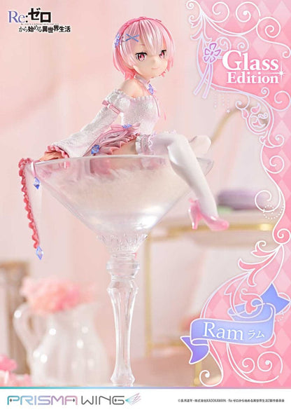Re:ZERO Starting Life in Another World Prisma Wing PVC Statue 1/7 Ram Glass Edition 24 cm Image 14