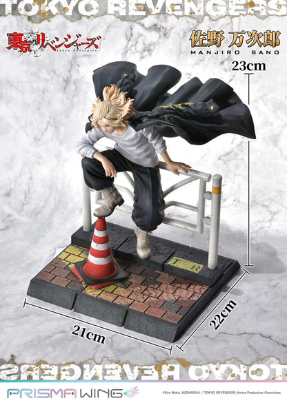 Tokyo Revengers Prisma Wing PVC Statue 1/7 Manjiro Sano 23 cm Image 5