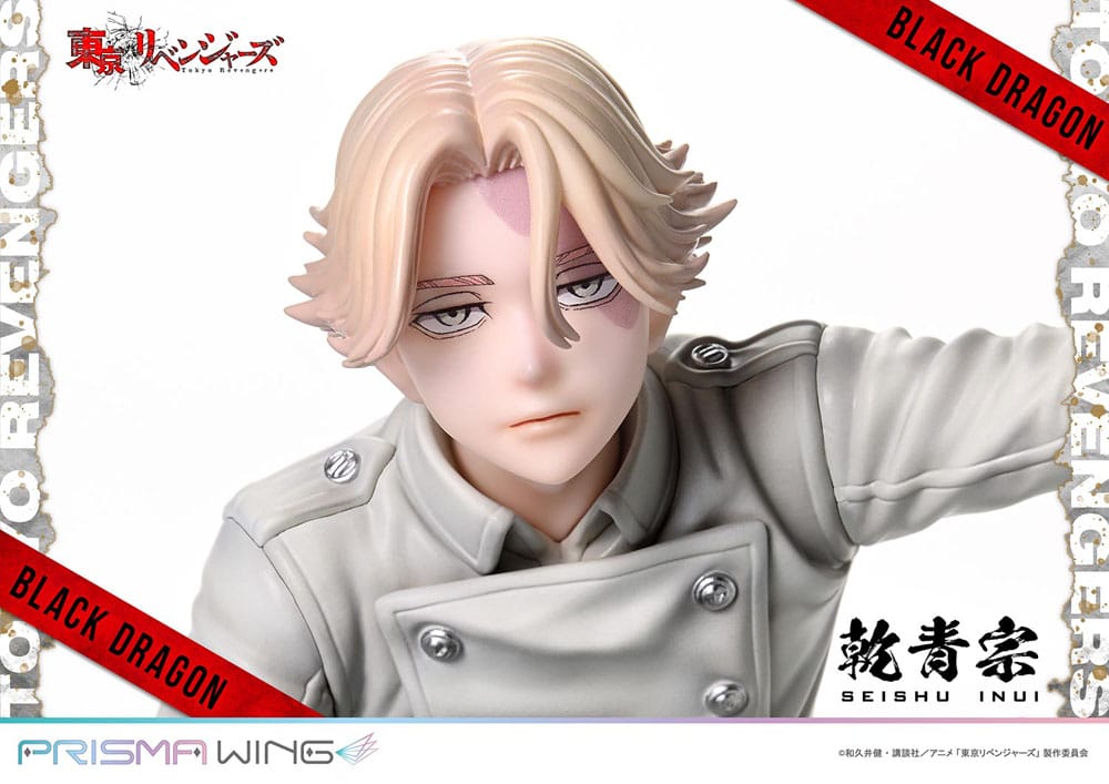 Tokyo Revengers Prisma Wing PVC Statue 1/7 Seishu Inui 14 cm Image 8