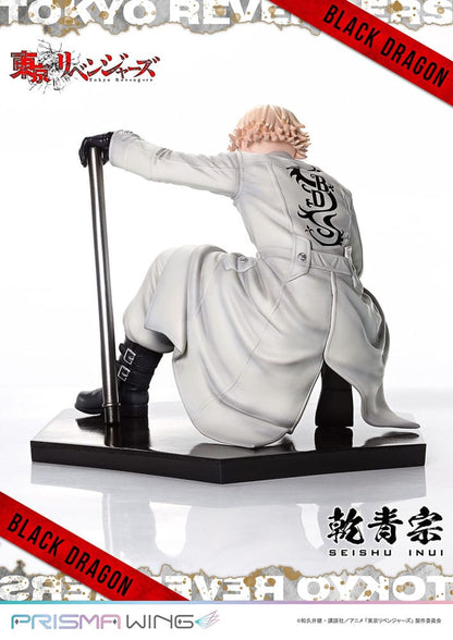 Tokyo Revengers Prisma Wing PVC Statue 1/7 Seishu Inui 14 cm Image 11