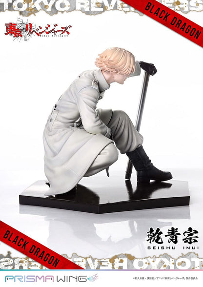 Tokyo Revengers Prisma Wing PVC Statue 1/7 Seishu Inui 14 cm Image 13