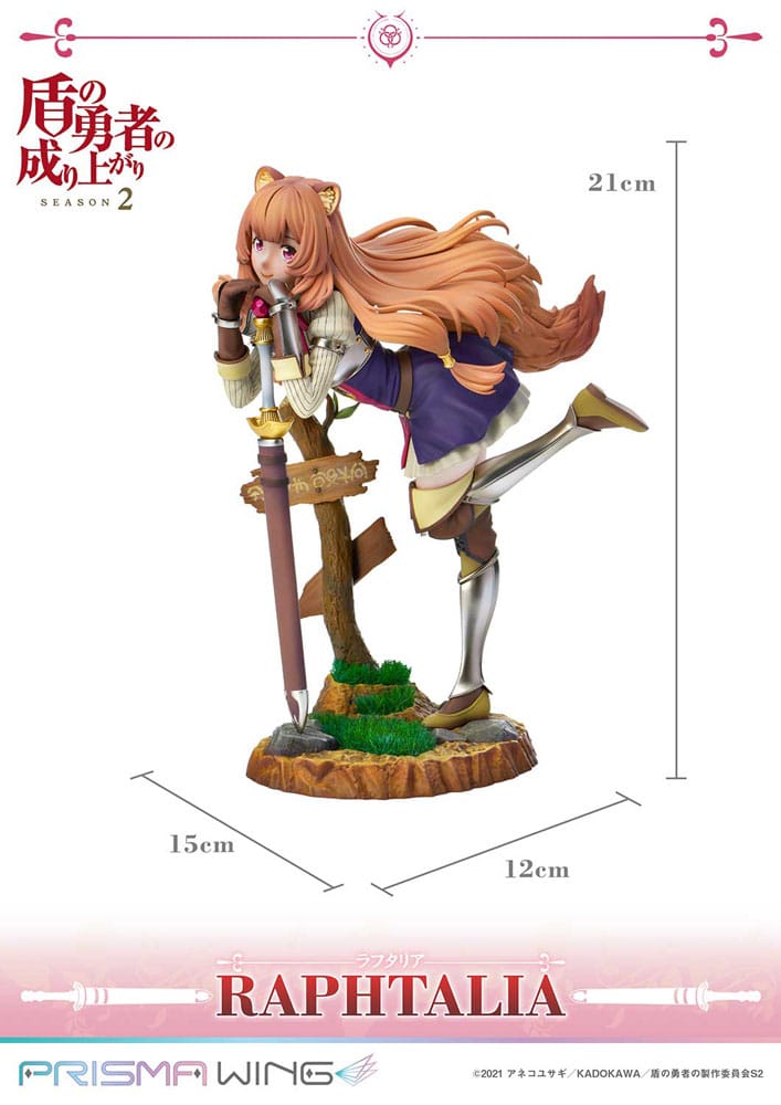 The Rising of the Shield Hero Season 2  Prisma Wing PVC Statue 1/7 Raphtalia 21 cm Image 14