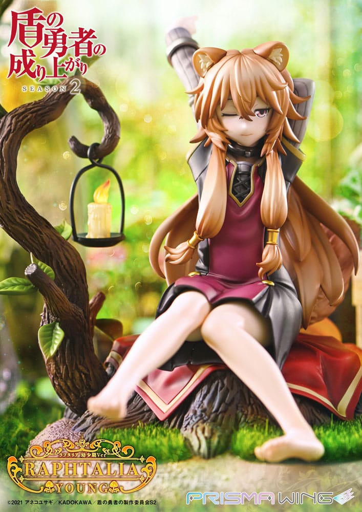 The Rising of the shield Hero Season 2 Prisma Wing PVC Statue 1/7 Raphtalia Young Version 15 cm Image 3