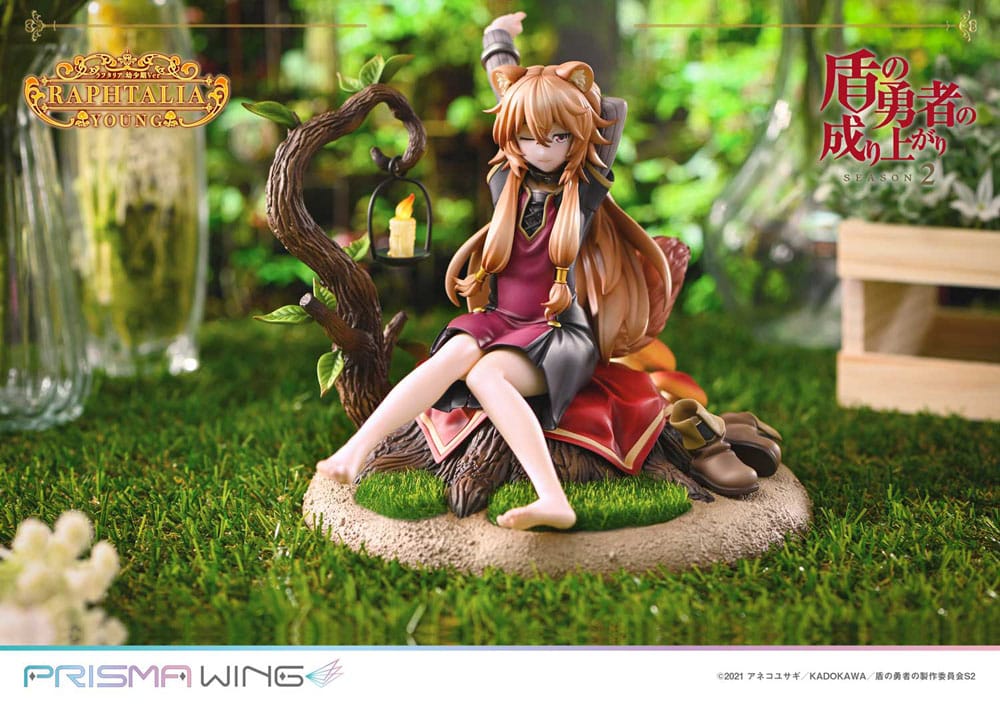 The Rising of the shield Hero Season 2 Prisma Wing PVC Statue 1/7 Raphtalia Young Version 15 cm Image 8