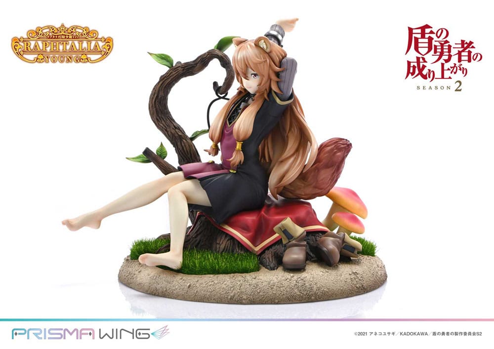 The Rising of the shield Hero Season 2 Prisma Wing PVC Statue 1/7 Raphtalia Young Version 15 cm Image 10