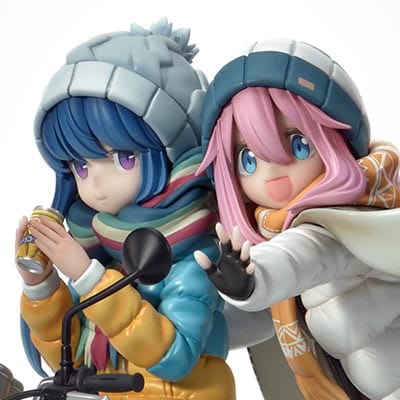 Laid-Back Camp Prisma Wing PVC Statue 1/7 Nadeshiko Kagamihara & Rin Shima 24 cm Image 2