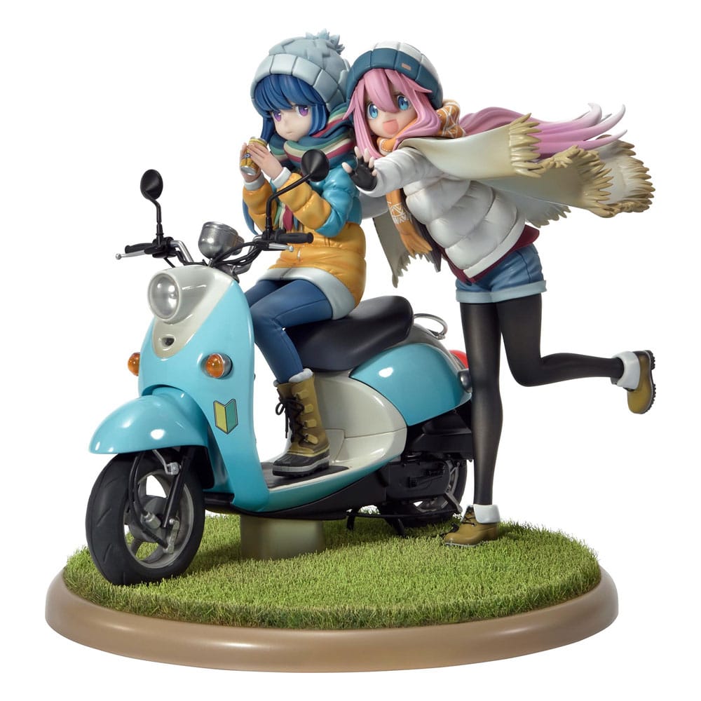 Laid-Back Camp Prisma Wing PVC Statue 1/7 Nadeshiko Kagamihara & Rin Shima 24 cm Image 1