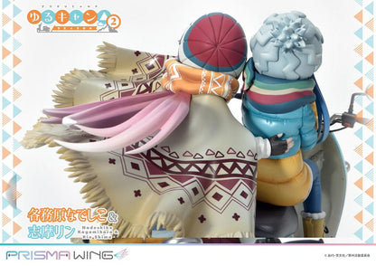 Laid-Back Camp Prisma Wing PVC Statue 1/7 Nadeshiko Kagamihara & Rin Shima 24 cm Image 11