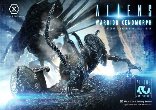 Aliens (Film) Ultimate Diorama Masterline Statue Warrior Xenomorph for Queen Alien 23 cm Image 2