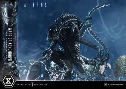 Aliens (Film) Ultimate Diorama Masterline Statue Warrior Xenomorph for Queen Alien 23 cm Image 4