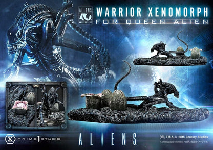 Aliens (Film) Ultimate Diorama Masterline Statue Warrior Xenomorph for Queen Alien 23 cm Image 5