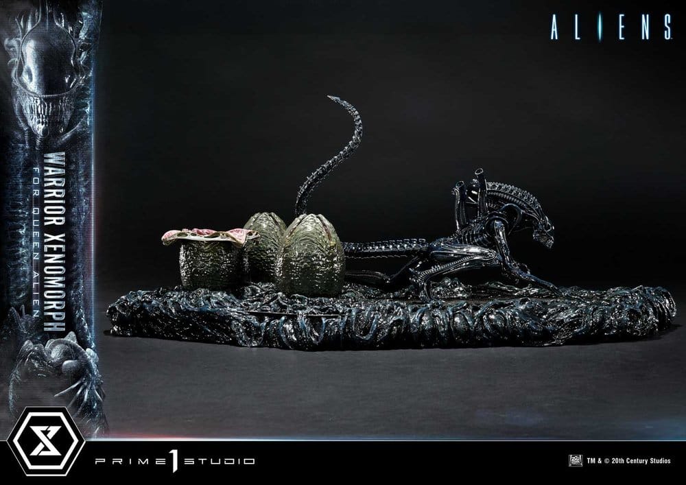 Aliens (Film) Ultimate Diorama Masterline Statue Warrior Xenomorph for Queen Alien 23 cm Image 8