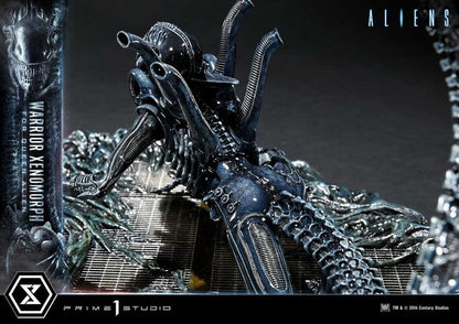 Aliens (Film) Ultimate Diorama Masterline Statue Warrior Xenomorph for Queen Alien 23 cm Image 13