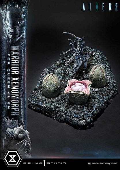 Aliens (Film) Ultimate Diorama Masterline Statue Warrior Xenomorph for Queen Alien 23 cm Image 17