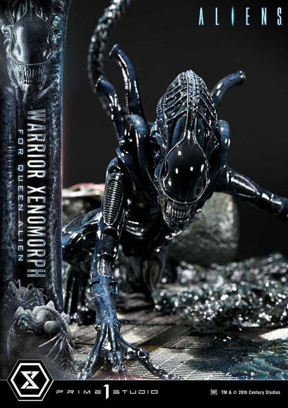 Aliens (Film) Ultimate Diorama Masterline Statue Warrior Xenomorph for Queen Alien 23 cm Image 18