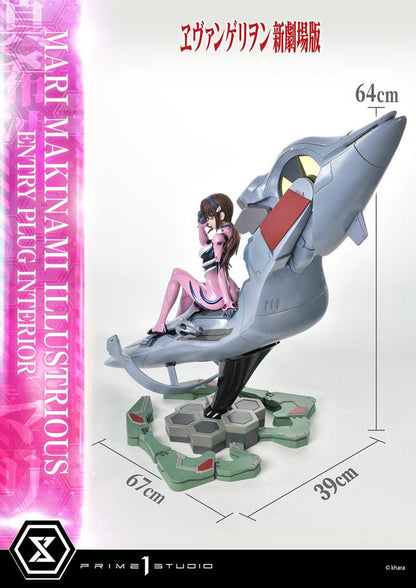 Rebuild of Evangelion Ultimate Premium Masterline Series Statue 1/4 Mari Makinami Illustrious Normal Ver. 64 cm Image 5