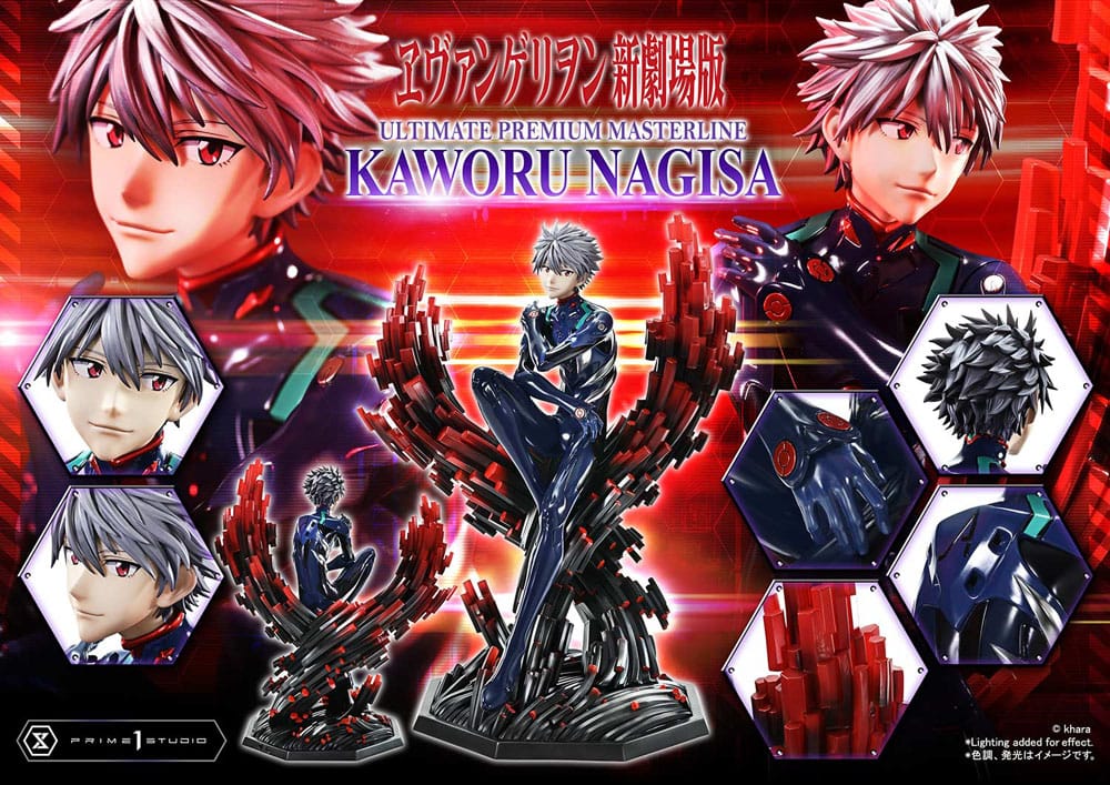 Neon Genesis Evangelion Ultimate Premium Masterline Series Statue 1/4 Kaworu Nagisa 47 cm Image 6