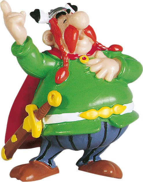 Asterix Figur Majestix der Chef 6 cm Image