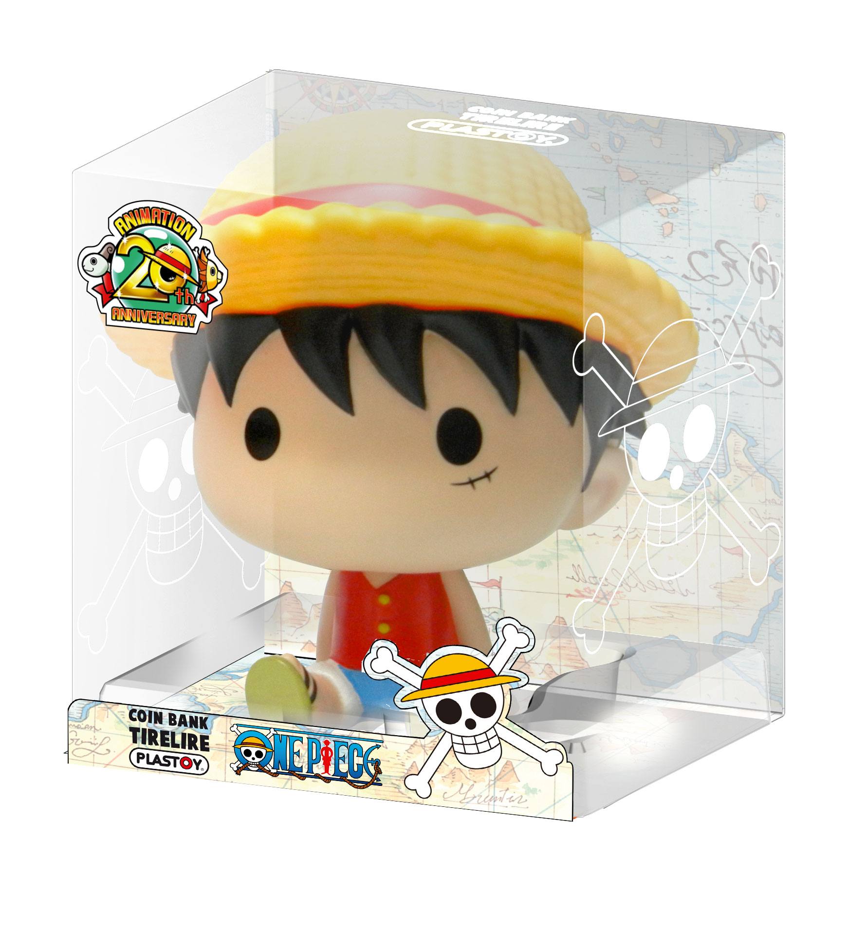 One Piece Chibi Spardose Ruffy 15 cm Image 2