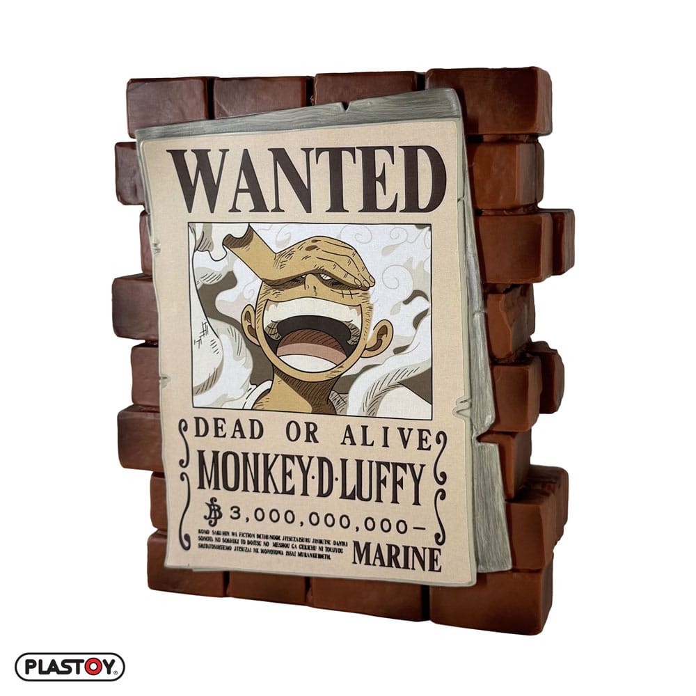 One Piece Spardose Luffy Wanted Image 3