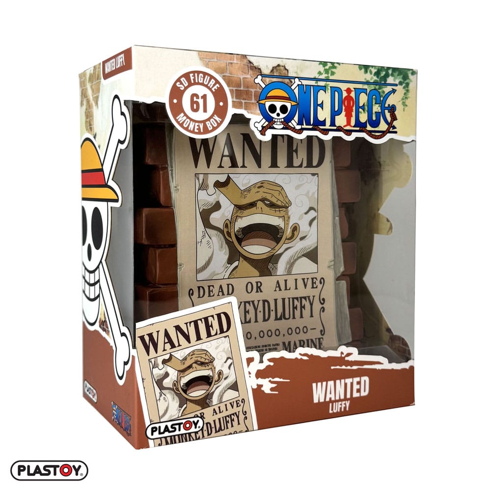 One Piece Spardose Luffy Wanted Image 4