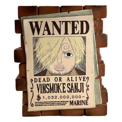 One Piece Spardose Sanji Wanted Image 1