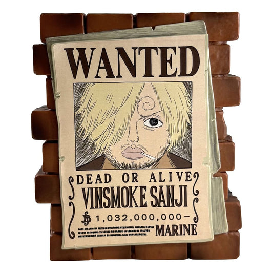 One Piece Spardose Sanji Wanted Image 1