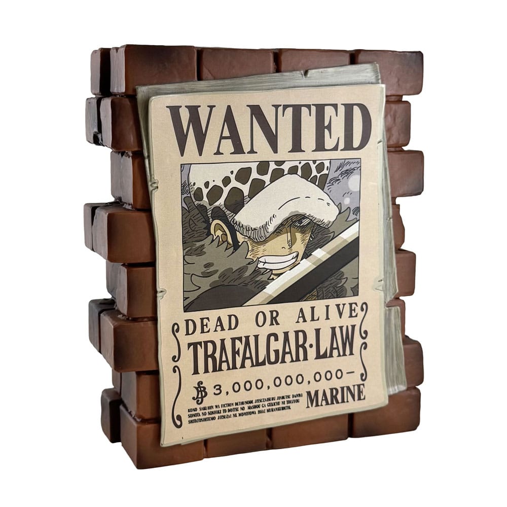One Piece Spardose Law Wanted Image 2