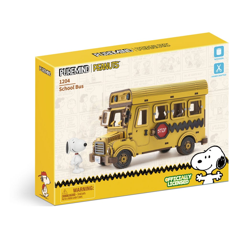 Die Peanuts Puremind Bauset School Bus Image 4