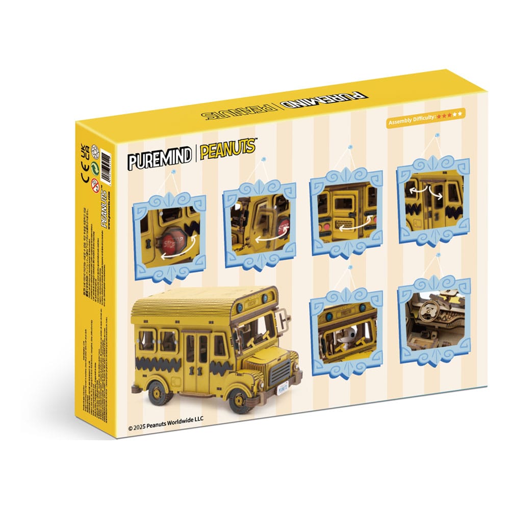 Die Peanuts Puremind Bauset School Bus Image 5