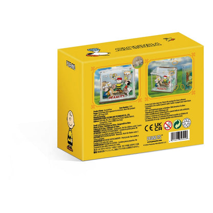 Die Peanuts Puremind DIY Bauset Mini Scene Baseball Time Image 3