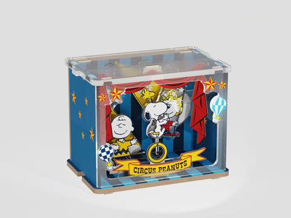 Die Peanuts Puremind DIY Bauset Mini Scene Talent Show Image 2