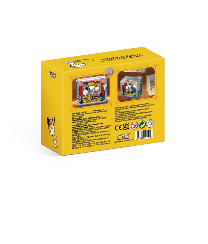 Die Peanuts Puremind DIY Bauset Mini Scene Talent Show Image 4
