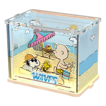 Die Peanuts Puremind DIY Bauset Mini Scene Chilling at the Beach Image 4
