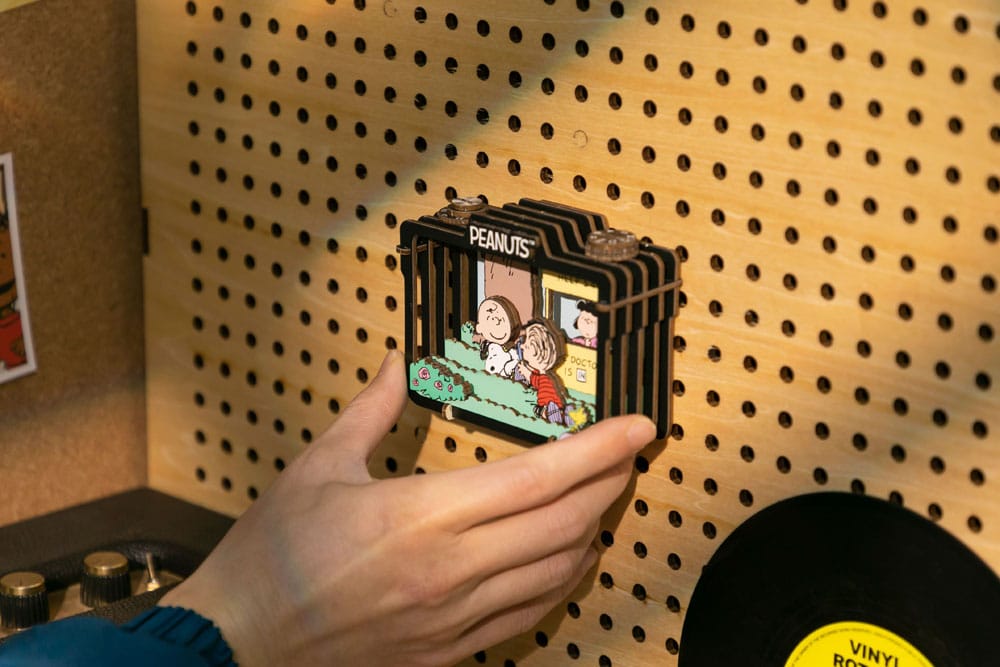 Die Peanuts Puremind Modellbausatz Wooden Theater Summer Snapshot Image 2