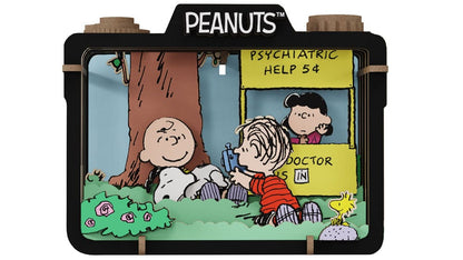Die Peanuts Puremind Modellbausatz Wooden Theater Summer Snapshot Image 3