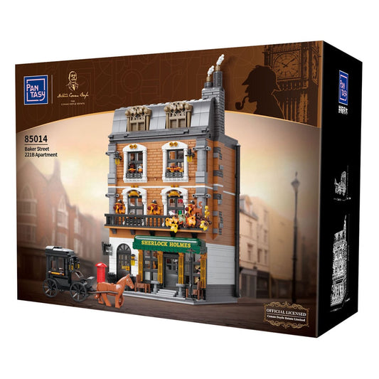Sherlock Holmes Bauset Baker Street 221B Apartment 42 cm Image 1