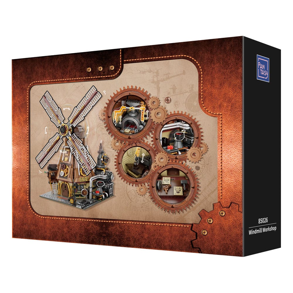Pantasy Original Bauset Steampunk Windmill Workshop Image 6