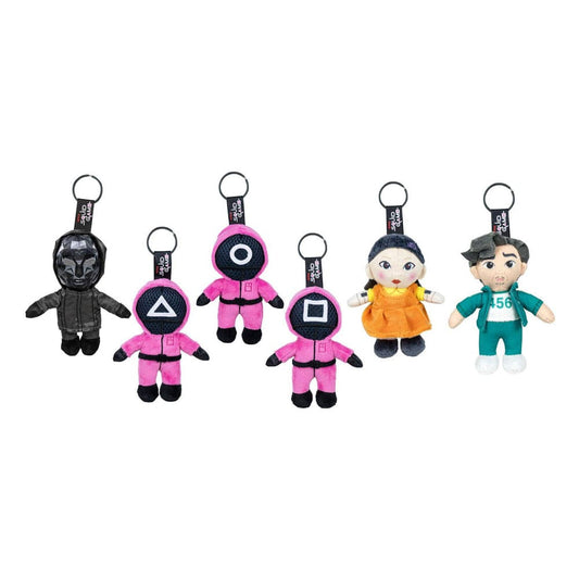 Squid Game Plüsch-Schlüsselanhänger All Stars 12 cm Sortiment (24) Image 1