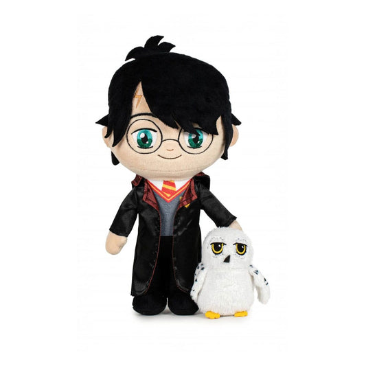 Harry Potter Plüschfigur Harry mit Hedwig 29 cm Image